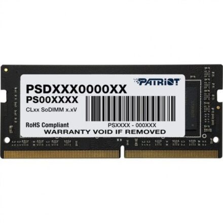 MEMORIA PATRIOT SIGNATURE LINE SODIMM DDR4 16 GB 3200 MHZ PS001570 MEMORIA PATRIOT SIGNATURE LINE SODIMM DDR4 16 GB 3200 MHZ PS001570