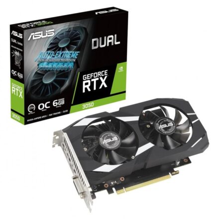PLACA DE VIDEO ASUS DUAL RTX 3050 O6GB