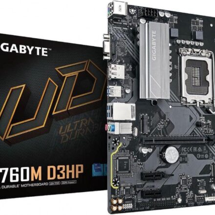 MOTHER GIGABYTE (LGA1700) B760M D3HP