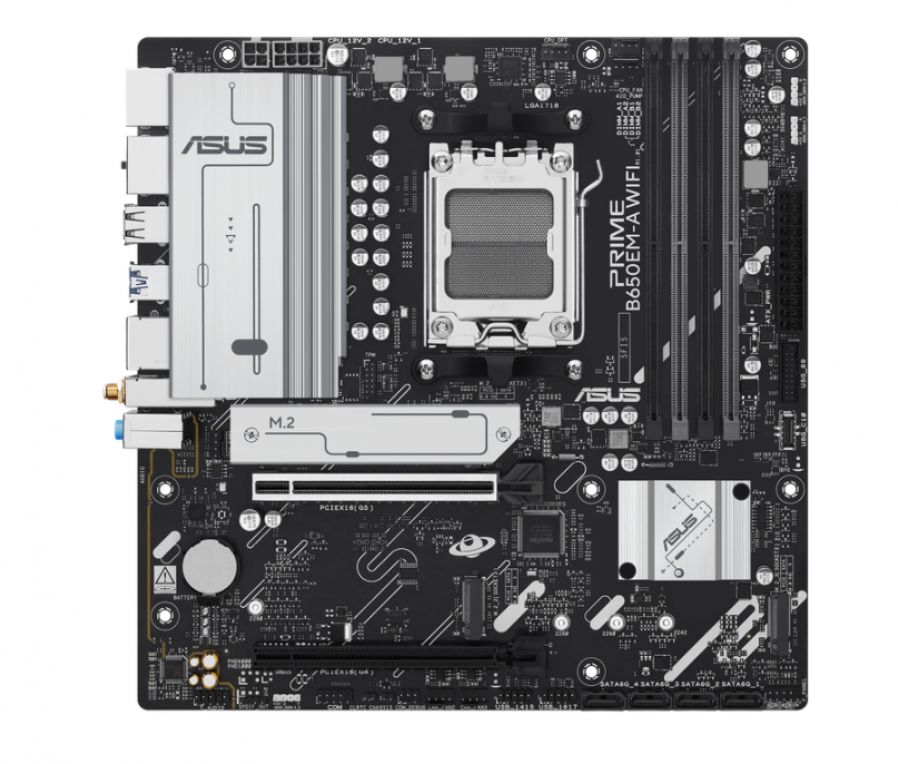 Placa madre | ASUS | PRIME B650M-A WIFI | AM5 mATX Wi‑Fi 6 DDR5 Placa madre | ASUS | PRIME B650M-A WIFI | AM5 mATX Wi‑Fi 6 DDR5