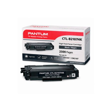 Tóner | Pantum | CTL-B2107HK | Negro | Rendimiento alto | 3000 páginas