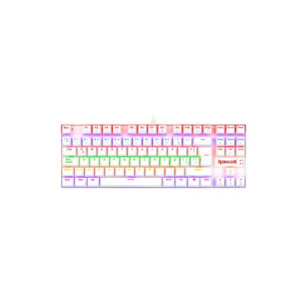 Teclado Mecánico Gamer Redragon Kumara Blanco K552W | TKL | Switch Red