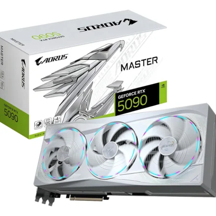 Placa de video | Gigabyte AORUS | RTX 5090 MASTER ICE 32GB GDDR7 | PCIe 5.0
