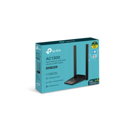 Adaptador WiFi USB TP-Link Archer T4U Plus | AC1300 | Doble Banda | USB 3.0 Adaptador WiFi USB TP-Link Archer T4U Plus | AC1300 | Doble Banda | USB 3.0