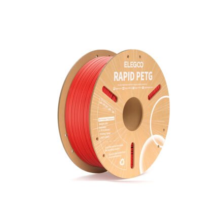 Filamento ELEGOO PETG Pro Rojo | 1.75mm | 1kg | +/-0.02mm | Anti-enredos
