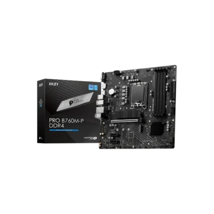 Motherboard MSI PRO B760M-P LGA1700 DDR4 Motherboard MSI PRO B760M-P LGA1700 DDR4