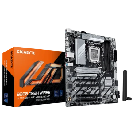 PC | GIGABYTE | B860 DS3H WIFI6E | LGA1851 DDR5 PCIe 5.0 Wi‑Fi ATX PC | GIGABYTE | B860 DS3H WIFI6E | LGA1851 DDR5 PCIe 5.0 Wi‑Fi ATX