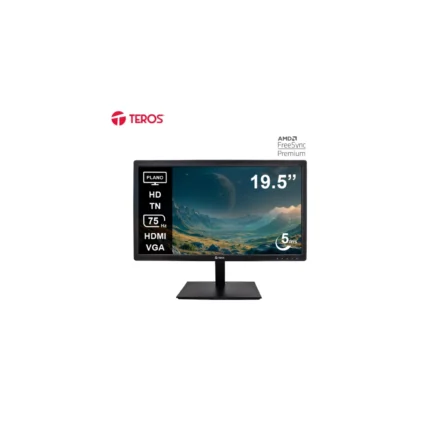 Monitor Teros TE-1916S 19.5 Plano TN HD  (1600x900) 75Hz 1ms Ficha USA