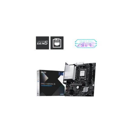 Motherboard MSI PRO H810M-B LGA 1851 DDR5 Motherboard MSI PRO H810M-B LGA 1851 DDR5