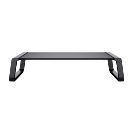SOPORTE TRUST MONTA MONITOR VIDRIO STAND BLACK