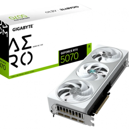 PLACA DE VIDEO GIGABYTE RTX 5070 AERO OC 12GB