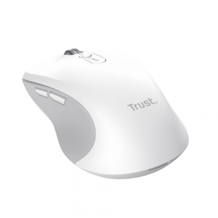 MOUSE GAMER TRUST FERRO HYPERWHEEL WIRELESS WHITE