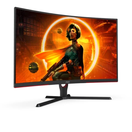 Monitor AOC C32G3E 31,5" VA FHD 165Hz 4ms Curved Gaming Ficha USA