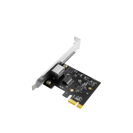 Placa de Red PCIe | Cudy | PE25 2.0 | Ethernet 2.5G RJ45 Low Profile x1