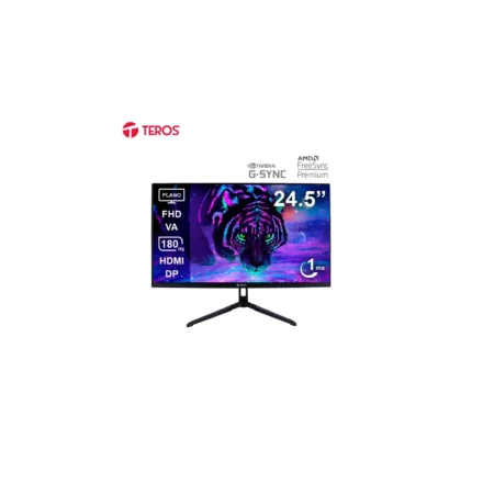 Monitor Teros TE-2475G Gaming 24.5″ Plano VA FHD (1920X1080) 180Hz 1ms Ficha USA