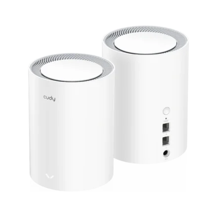 Router | Cudy | M3000 2-Pack | Wi‑Fi 6 AX3000 Mesh 2.5G