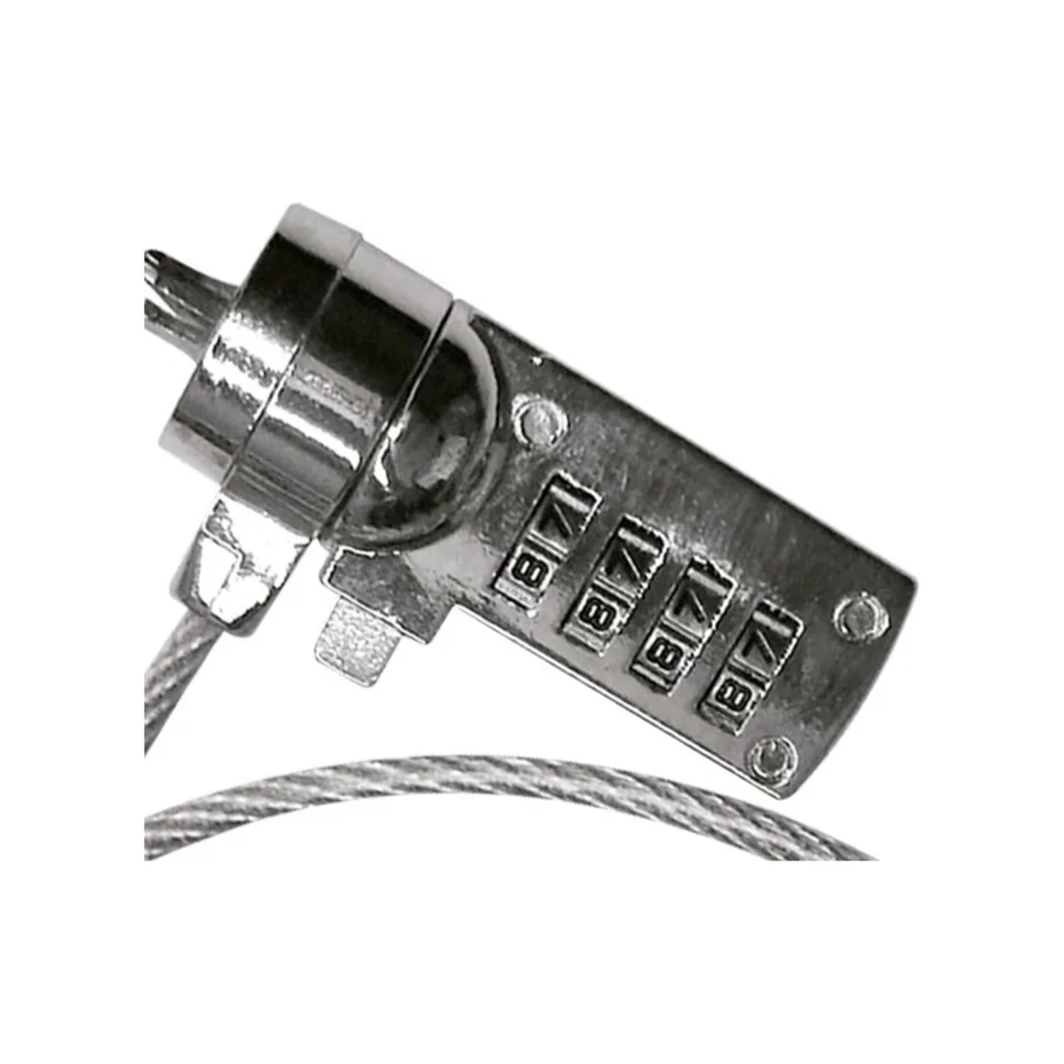 Candado Xtech, largo 183cm , 4 combinaciones ,1000 - 2 Candado Xtech, largo 183cm , 4 combinaciones ,1000