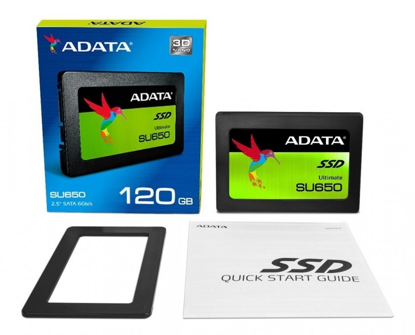 DISCO SSD ADATA SU650 2.5 120 GB - 3 DISCO SSD ADATA SU650 2.5 120 GB