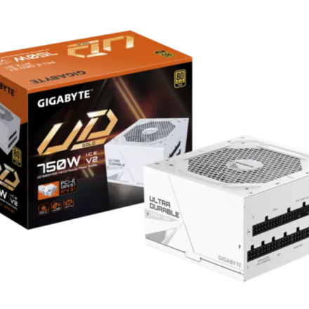 FUENTE GAMER GIGABYTE 750W PG5 ICE 80 PLUS MODULAR GOLD FUENTE GAMER GIGABYTE 750W PG5 ICE 80 PLUS MODULAR GOLD