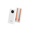 power bank | soul | classic 400 10000mah 22.5w | cables integrados blanco