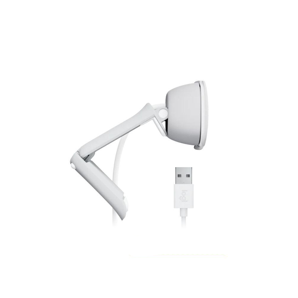 webcam | logitech | brio 100 | full hd 1080p usb off white webcam | logitech | brio 100 | full hd 1080p usb off white