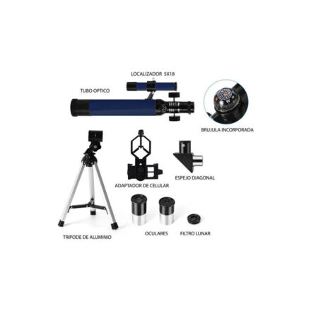 telescopio | braun | 40040 kit | astronómico 32x con trípode