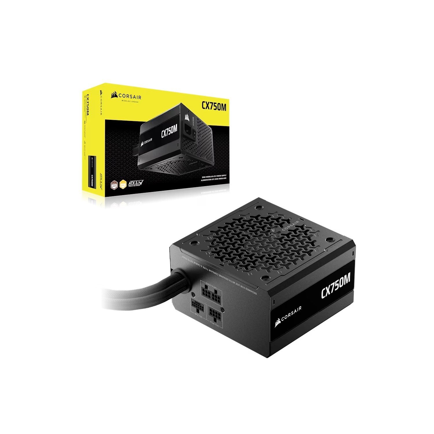 Fuente ATX | Corsair | CX750M | 750W Semi-Modular Cybenetics Bronze - 4 Fuente ATX | Corsair | CX750M | 750W Semi-Modular Cybenetics Bronze