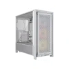 Gabinete | Corsair FRAME 4000D RS ARGB White | Mid-Tower con 3x ARGB