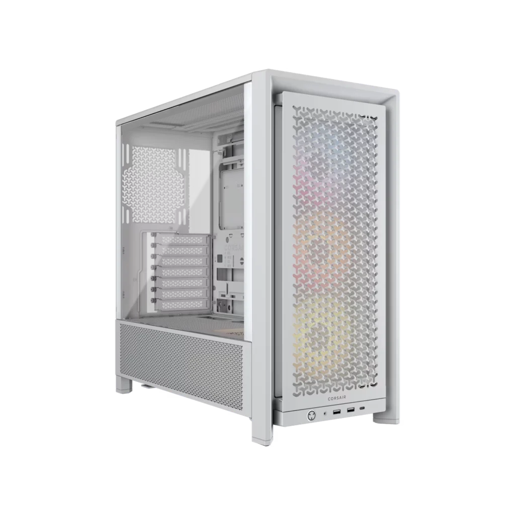 Gabinete | Corsair FRAME 4000D RS ARGB White | Mid-Tower con 3x ARGB