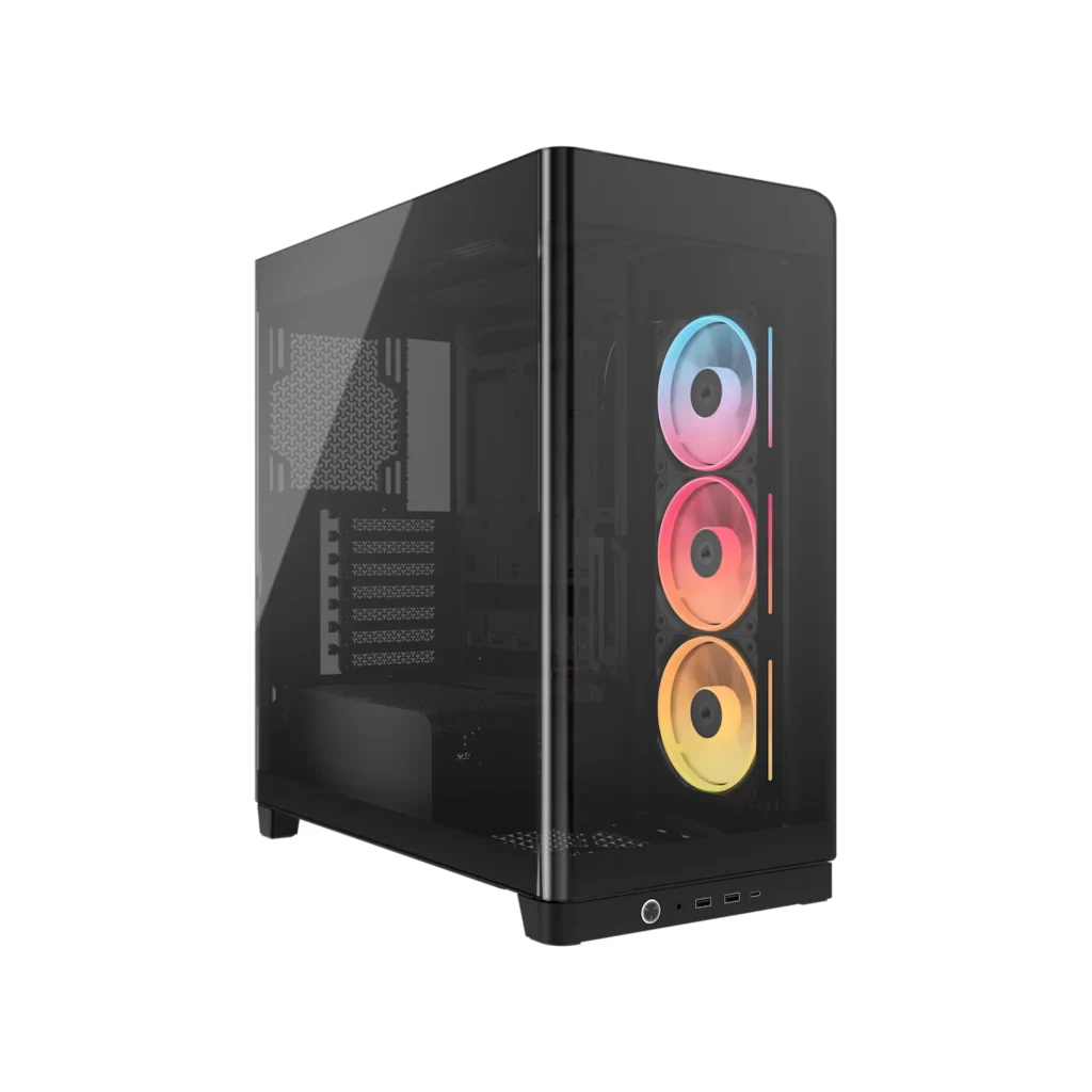 Gabinete | Corsair | FRAME 4500X LX-R RGB iCUE LINK Mid Tower Negro