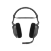 Auricular gaming Corsair HS80 RGB wireless con audio espacial - carbón