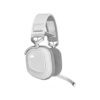 Auriculares gaming CORSAIR HS80 RGB WIRELESS con audio espacial - blanco