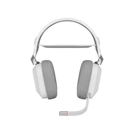 Auriculares gaming CORSAIR HS80 RGB WIRELESS con audio espacial - blanco