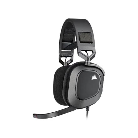 Auricular gaming cableado Corsair HS80 RGB USB, carbón Auricular gaming cableado Corsair HS80 RGB USB, carbón
