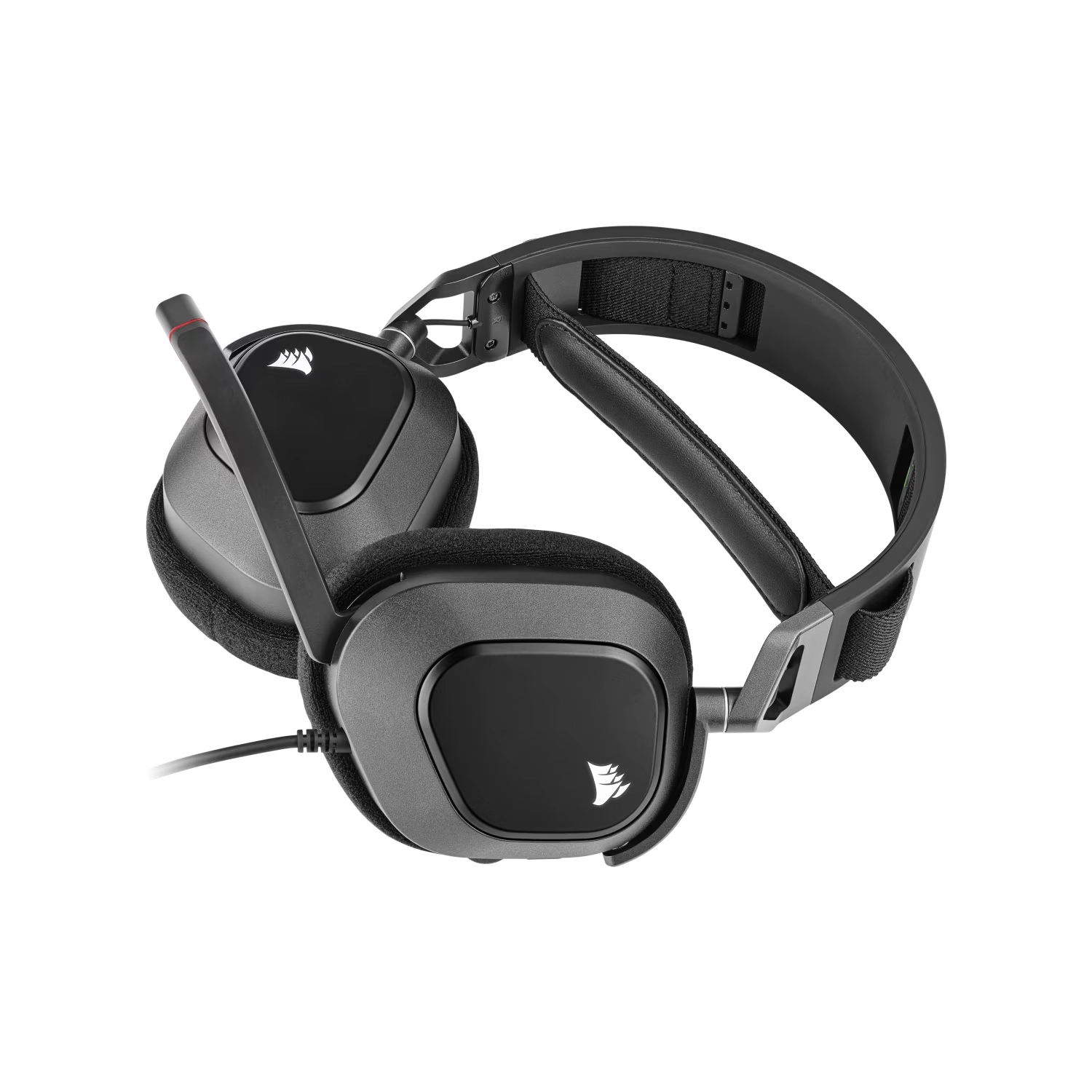 Auricular gaming cableado Corsair HS80 RGB USB, carbón - 2 Auricular gaming cableado Corsair HS80 RGB USB, carbón