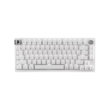 Teclado gamer mecanico CORSAIR K65 PLUS 75% RGB Mac/PC – Frost White Teclado gamer mecanico CORSAIR K65 PLUS 75% RGB Mac/PC – Frost White