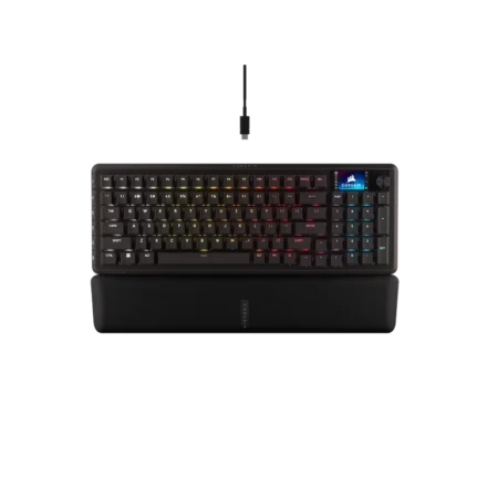 Teclado gamer mecanico CORSAIR VANGUARD 96, CORSAIR MLX Plasma