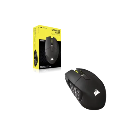 Mouse gamer CORSAIR MMO SCIMITAR ELITE Wireless SE, gris metálico