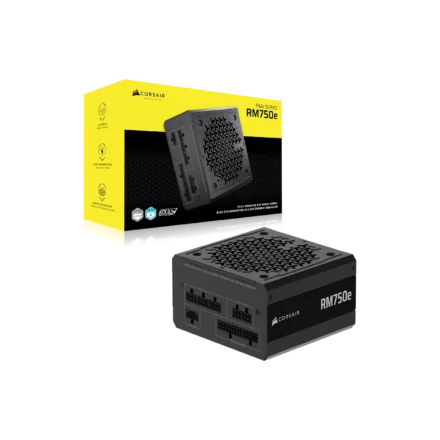 Fuente CORSAIR RMe Series RM750e 750 W ATX 3.1 PCIe 5.1 Cybenetics Gold Certified Full Modular