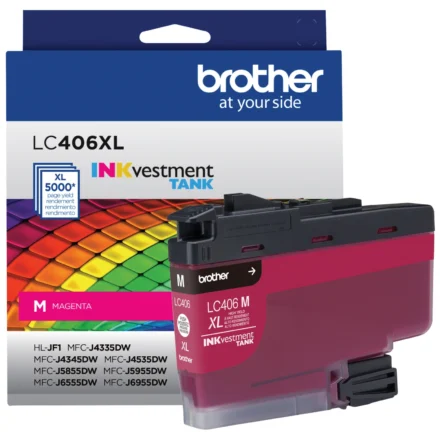 Cartucho de tinta | Brother | LC406XLMS | Magenta alto rendimiento