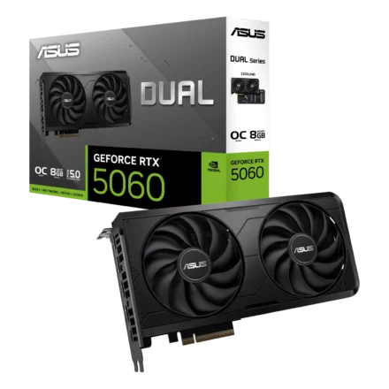 Placa de video | ASUS | DUAL-RTX5060-O8G-EVO | RTX 5060 8GB GDDR7 OC
