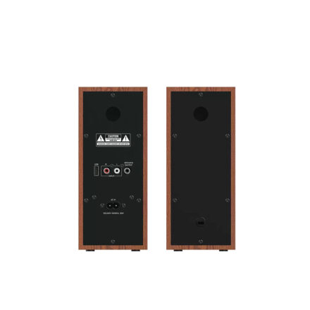 parlante | genius | sp hf520bt | bluetooth 10w 2.0 dark brown