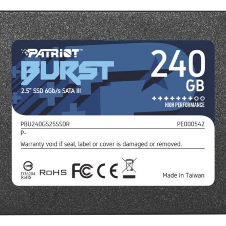 DISCO SSD PATRIOT BURST ELITE SOLID 240 GB SATA3 PE000776