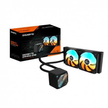 CPU cooler líquido AIO | Gigabyte | GAMING 240 | radiador 240 mm CPU cooler líquido AIO | Gigabyte | GAMING 240 | radiador 240 mm