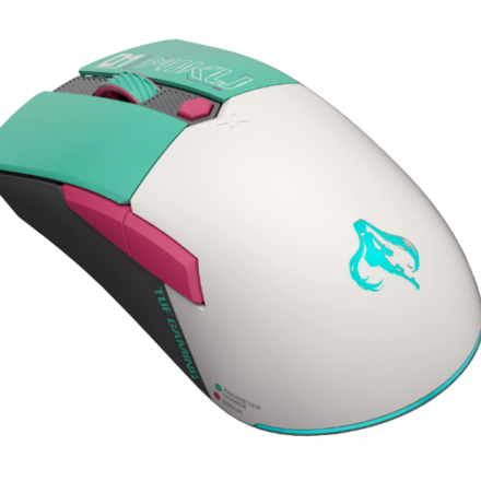 Mouse | ASUS | P521 TG MINI WL MOUSE MIKU ED | Tri-mode, 12000 DPI, 65 g