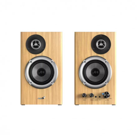 PARLANTE BLUETOOTH GENIUS SP-HF1812BT 50W PINE WOOD PARLANTE BLUETOOTH GENIUS SP-HF1812BT 50W PINE WOOD