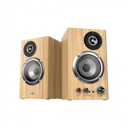 PARLANTE BLUETOOTH GENIUS SP-HF1812BT 50W PINE WOOD