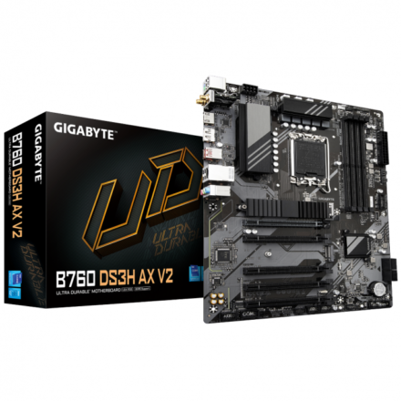 MOTHER GIGABYTE (LGA1700) B760 DS3H AX V2 MOTHER GIGABYTE (LGA1700) B760 DS3H AX V2