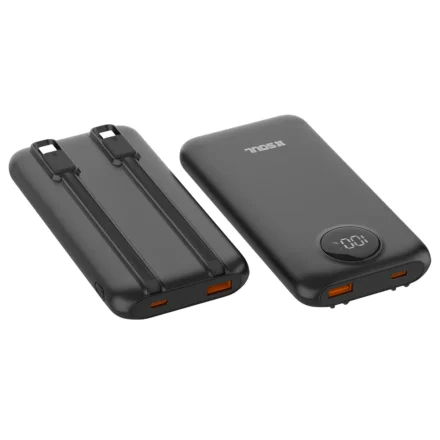 Alternative view of Power Bank | Soul | Classic 400 | 10000mAh 22.5W USB-C IPH Negro Carga Rápida<