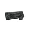 combo | logitech | mk250 | teclado y mouse bluetooth negro